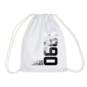 36TH BIRTHDAY 36 YEARS LIMITED EDITION 1990 - Drawstring Bag - white - Front
