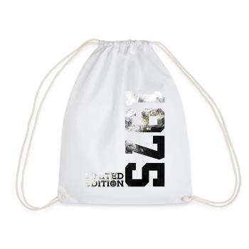 51ST BIRTHDAY 51 YEARS LIMITED EDITION 1975 - Drawstring Bag - white - Front