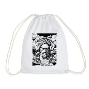 La révolution chemise de Zeus : authentique et indépendante ! - Sac de sport léger - blanc - Devant