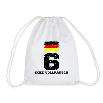 Deutschland Sauf Trikot Mallorca Party Vollrausch - Turnbeutel - Weiß - Vorne