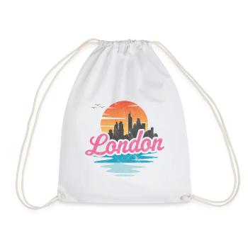 London City - Drawstring Bag - white - Front