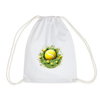Balle de tennis - Sac de sport léger - blanc - Devant