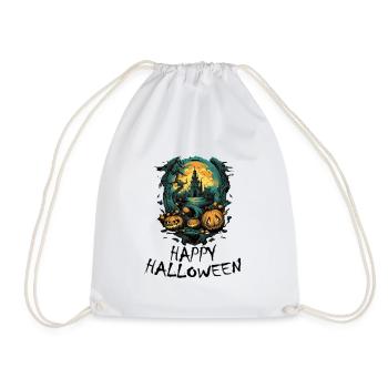 Halloween - Happy Halloween - Turnbeutel - Weiß - Vorne