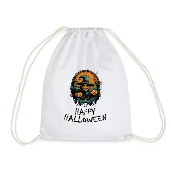 Halloween - Happy Halloween - Turnbeutel - Weiß - Vorne