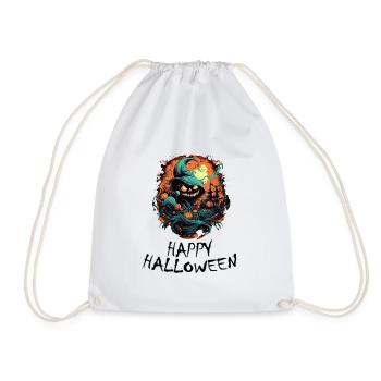 Halloween - Happy Halloween - Turnbeutel - Weiß - Vorne