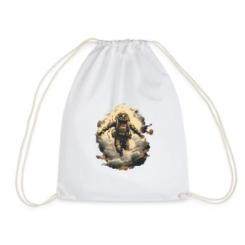 Plongeur - Sac de sport léger - blanc - Devant