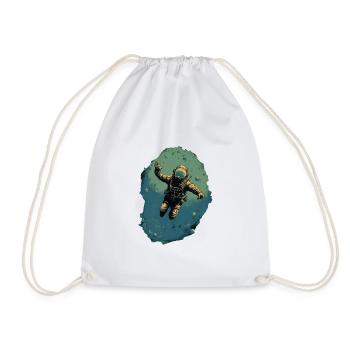 Plongeur - Sac de sport léger - blanc - Devant