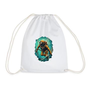 Plongeur - Sac de sport léger - blanc - Devant