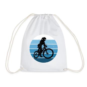 Cyclisme Cyclisme Cyclisme VTT - Sac de sport léger - blanc - Devant