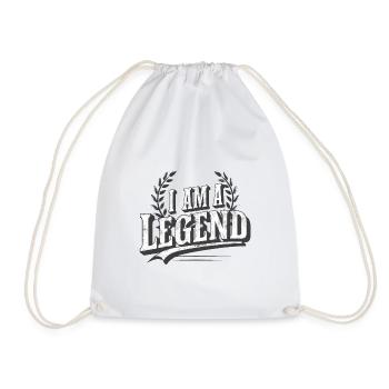 Je suis une légende - Sac de sport léger - blanc - Devant