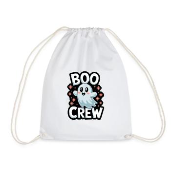 Doux fantôme – Boo Crew - Sac de sport léger - blanc - Devant