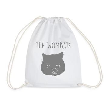 Der Wombat - Turnbeutel - Weiß - Vorne