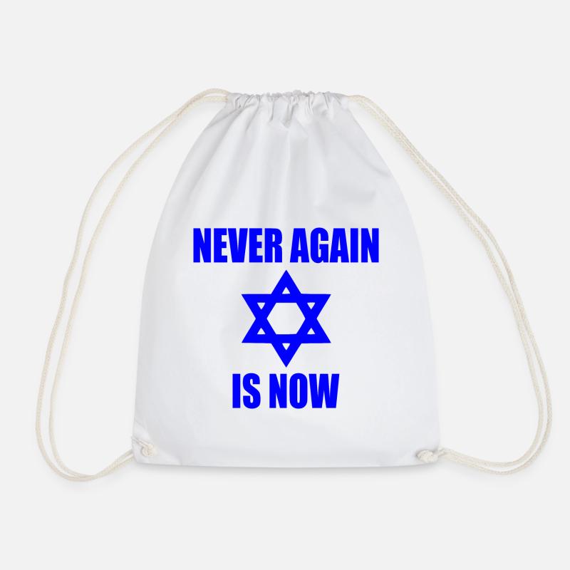 Never again is now - Turnbeutel - Weiß