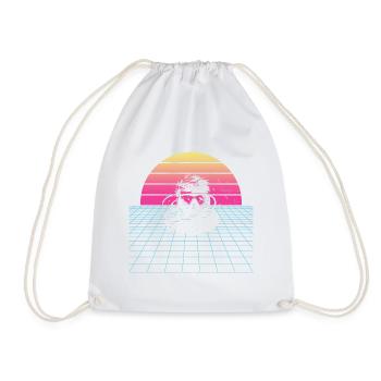 Scuba Diver Diving Scuba Diving Men - Drawstring Bag - white - Front