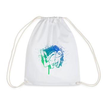 Plongeur Plongée Libre Femme Homme - Sac de sport léger - blanc - Devant