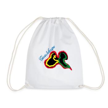 Guadeloupe - Sac de sport léger - blanc - Devant