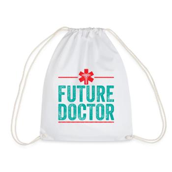 Médecins médecin - Sac de sport léger - blanc - Devant