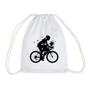 Cyclisme Vélo Cycliste Vélo Cyclisme - Sac de sport léger - blanc - Devant