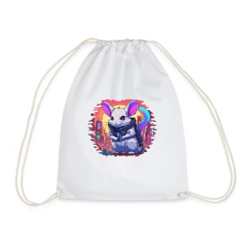 Zephyr // Cyber Chinchilla - Sac de sport léger - blanc - Devant