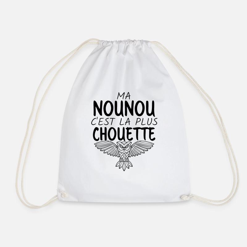 Ma nounou c'est la plus chouette - Sac de sport léger - blanc