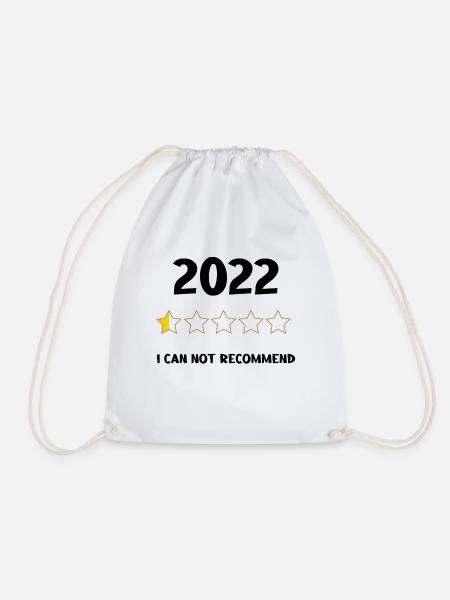 2022 - I can not recommend - Turnbeutel - Weiß