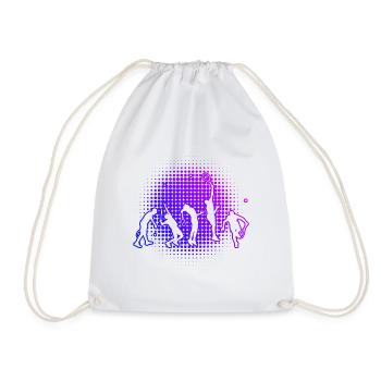 Joueur de tennis Femmes Hommes Tennis Tennis Tennis - Sac de sport léger - blanc - Devant
