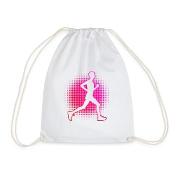 Jogging Jogging Cross Country Running Femmes - Sac de sport léger - blanc - Devant