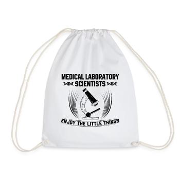 Chemistry - Drawstring Bag - white - Front
