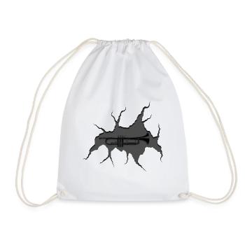 Trompette trompette trompette amant cadeau - Sac de sport léger - blanc - Devant
