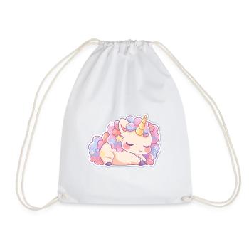 Einhorn Baby - Turnbeutel - Weiß - Vorne