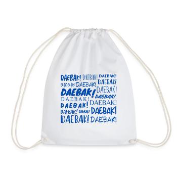 Daebak ! - Sac de sport léger - blanc - Devant