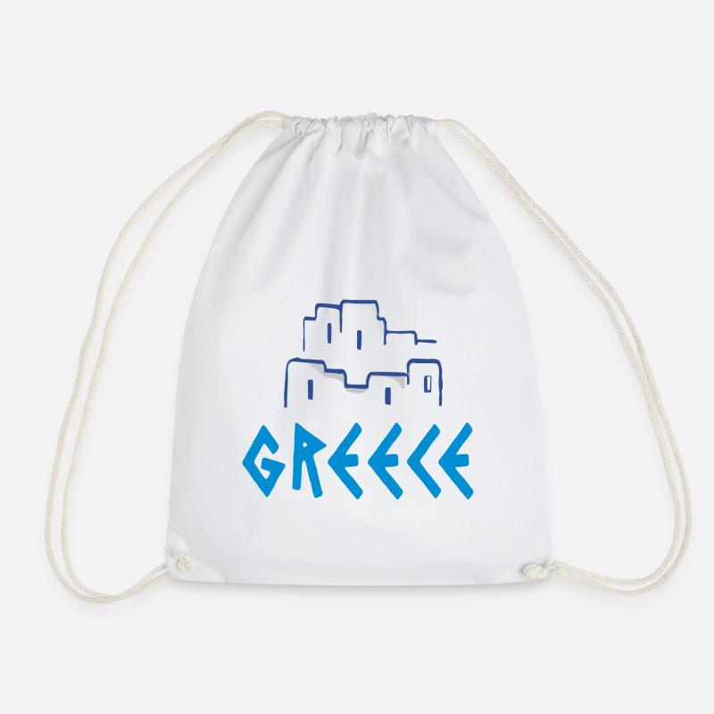 Greece - Turnbeutel - Weiß