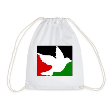 Free palestine - Sac de sport léger - blanc - Devant