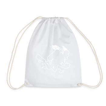 Scuba Diver Diver Free Dive Homme Scuba Diver - Sac de sport léger - blanc - Devant