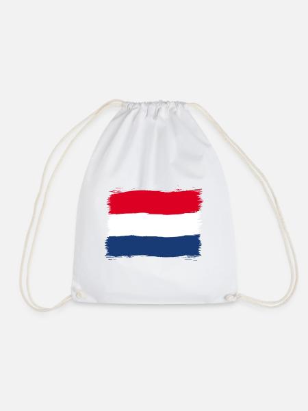 Niederlande - Turnbeutel - Weiß