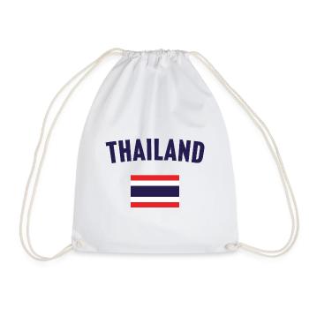 Thailand Flagge - Turnbeutel - Weiß - Vorne
