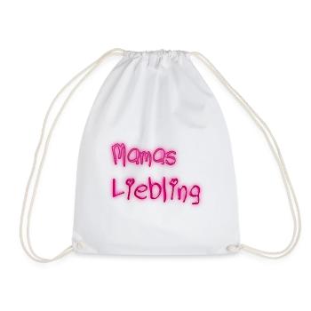 Mamas Liebling - Turnbeutel - Weiß - Vorne