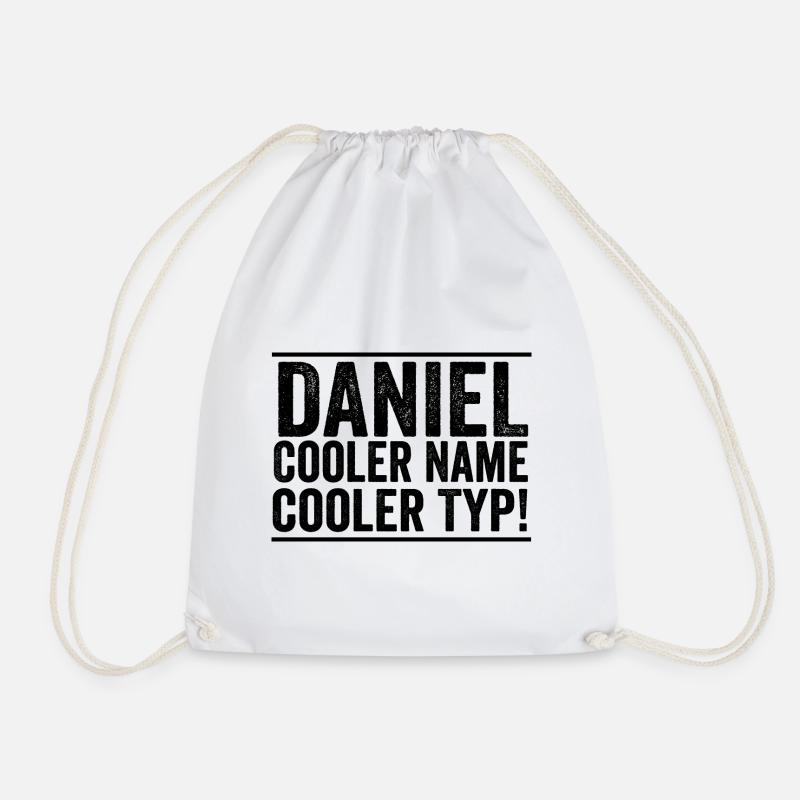 Vorname Daniel - Turnbeutel - Weiß