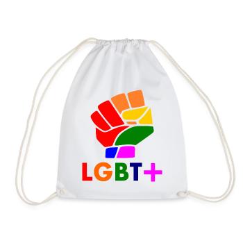 Lgbt - Turnbeutel - Weiß - Vorne