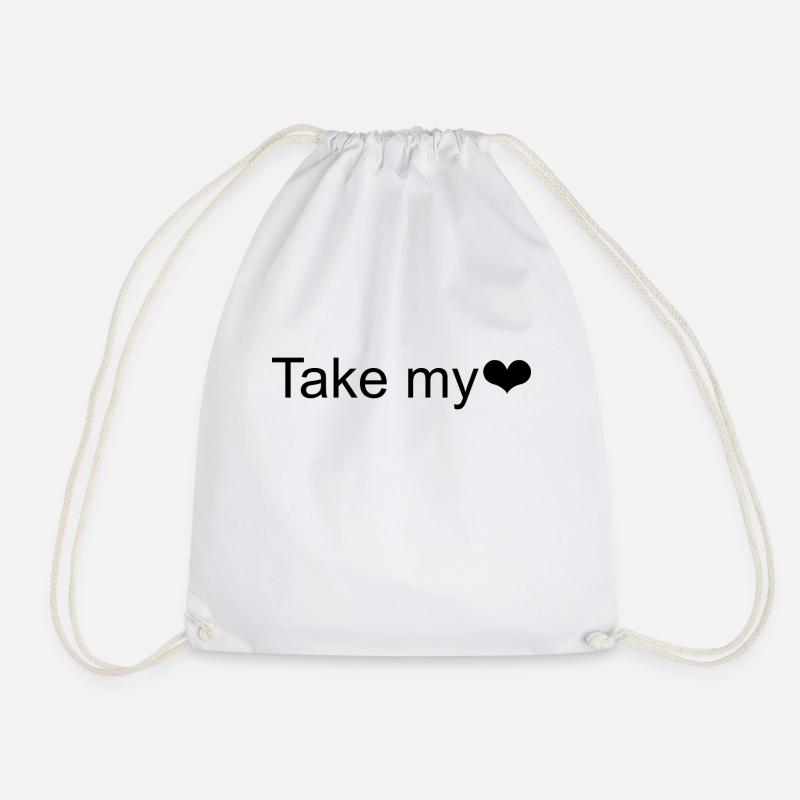 Take my - Turnbeutel - Weiß
