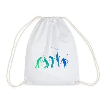Tennis Femmes Joueur de tennis Tennis Homme - Sac de sport léger - blanc - Devant