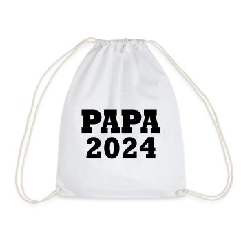 Papa 2024 - Sac de sport léger - blanc - Devant
