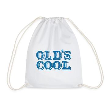 Old’S Cool - Oldschool - Autrefois tout était mieux - Sac de sport léger - blanc - Devant