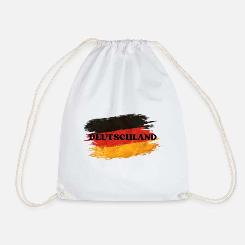 Deutschland - Turnbeutel - Weiß