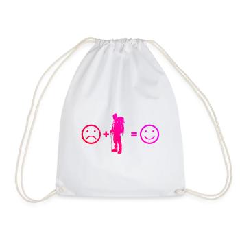 Escalade Bloc Escalade Femmes Hommes - Sac de sport léger - blanc - Devant