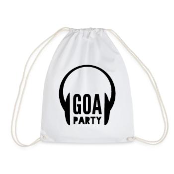 goa party - Sac de sport léger - blanc - Devant