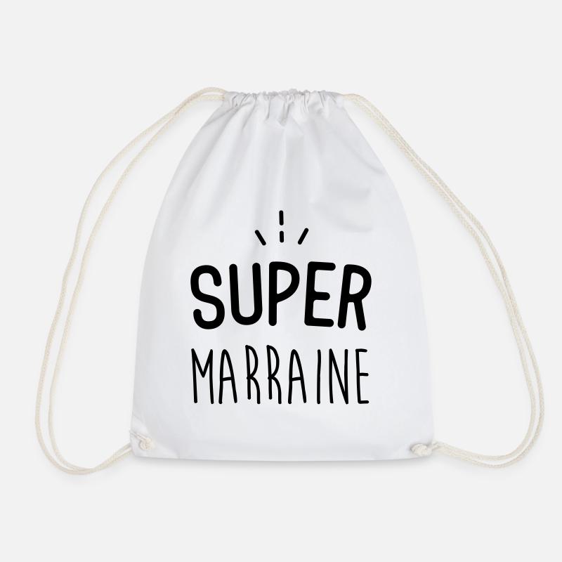Super marraine - Sac de sport léger - blanc