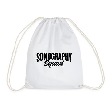 Sonographie Squad Sonographer Ultraschalltechniker - Turnbeutel - Weiß - Vorne