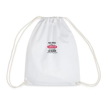 agriculteur et classe - Sac de sport léger - blanc - Devant