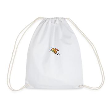 POWERHOUSE of the Cell, Mitochondria, Biology Arty - Drawstring Bag - white - Front